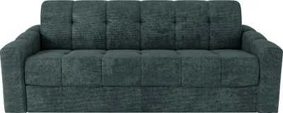 Produktbild von Schlafsofa mit Matratze 4-Sitzer - Strukturstoff - Türkis - Liegefläche 160 cm - Matratze 22 cm mit Memory Schaum - DARIELO