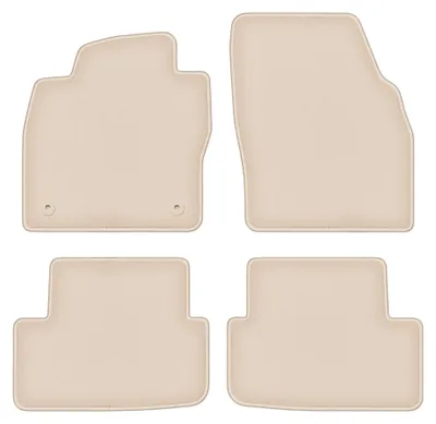 Immagine prodotto di Tappetini in moquette per Skoda Fabia IV 2021- (hatchback) – set 4 pezzi, beige, su misura – Wielganizator FORTUNA