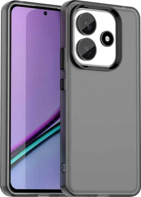 Produktbild von Handyhülle für Xiaomi Redmi Note 14 5G Schlank Durchscheinend Matt Stoßfest Schutzhülle Schwarz