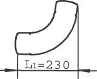 Produktbild von DINEX Abgasrohr Auspuffrohr für MAN TGM Hinten 47684