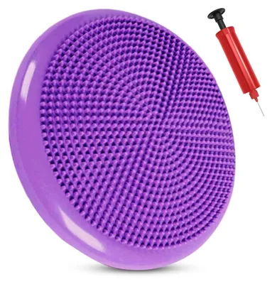 Productafbeelding van Balancekussen met luchtpomp, orthopedisch, 35 cm, voor fitness en houding