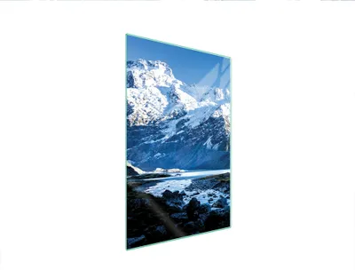Produktbild von Glasschneidebrett 35x52 cm, hygienisch, geruchs- und verfärbungsresistent