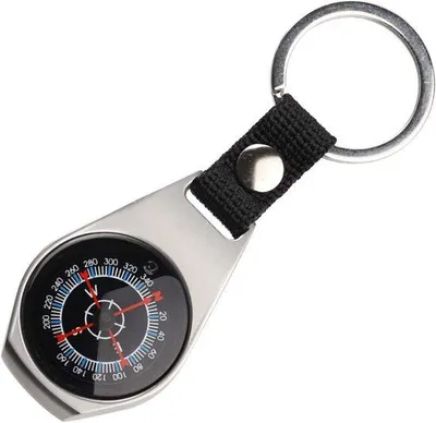 Image de Boussole étanche en aluminium pour les activités de plein air et le camping