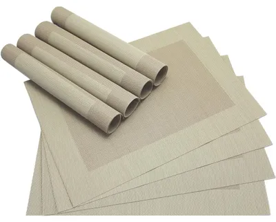 Produktbild von Tischset BORDA 8er Beige Tischunterlage als Tischdeko