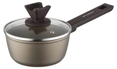 Imagen del producto de Sartén de aluminio ASTON, diámetro 16 cm, capacidad 1 litro, con revestimiento antiadherente