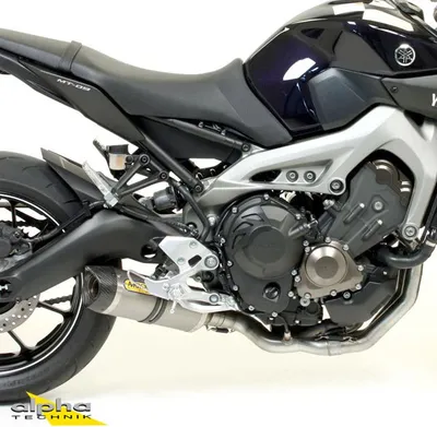 Produktbild von ARROW Auspuff THUNDER Titan für Yamaha MT09 / Tracer 900 2013-