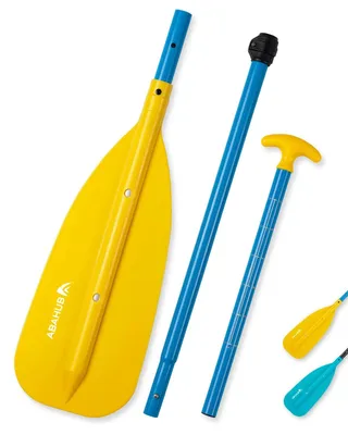 Obrázek produktu pro Teleskopická hliníková pádla pro kanoe a kajaky, lehká a nastavitelná