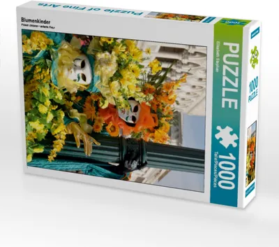 Produktbild von Calvendo Blumenkinder 1000 Teile Puzzle hoch 480x640mm, Stephan Elisabeth; 7391228
