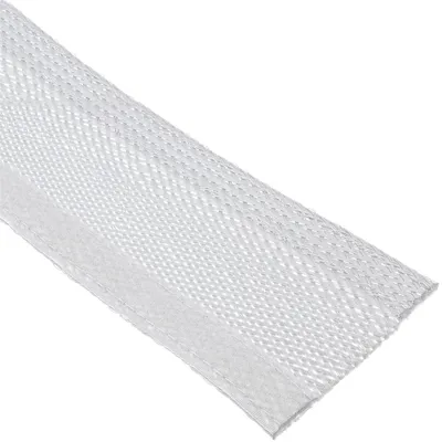 Produktbild von InLine® Kabelschlauch, Gewebeschlauch mit Klettverschluss, 1m x 25mm weiß