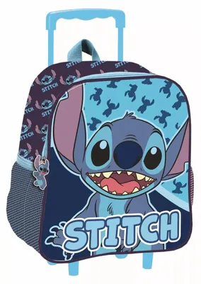 Image de Sac à dos à roulettes Disney Lilo et Stitch pour enfants, 32 cm