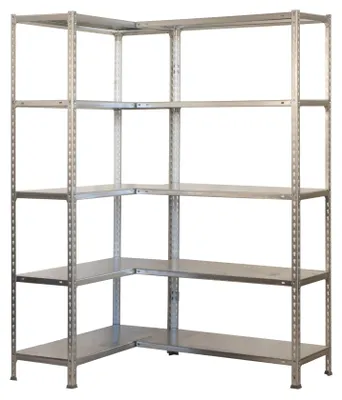Zdjęcie produktu dla Regał metalowy SIMONCORNER 1800 x 900 x 300, ocynkowany