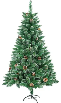 Obrázok produktu pre Umelý vianočný stromček s efektom snehu, výška 240 cm