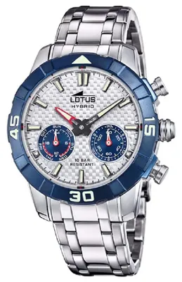 Produktbild von Lotus Herren Uhr Classic Sport Elegant Edelstahl Armbanduhr silber UL18810/1