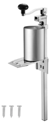 Productafbeelding van VEVOR Handmatige doseopener, doseermachine voor de horeca, standaard doseopener met voet, in hoogte verstelbare doseopener voor tafels, geschikt voor blikken tot 40 cm hoog, ideaal voor restaurants, hotels, etc.