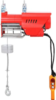 Produktbild von vidaXL Elektrisches Hebezeug Hochgeschwindigkeit 300/600 kg 1300 W