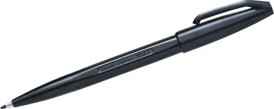 Produktbild von Pentel Sign Pen Fineliner Fein Schwarz 12 Stück(e)