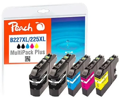 Produktbild von Peach Patrone Brother LC-227XLVALBP MultiPackPlus REM,KOM
