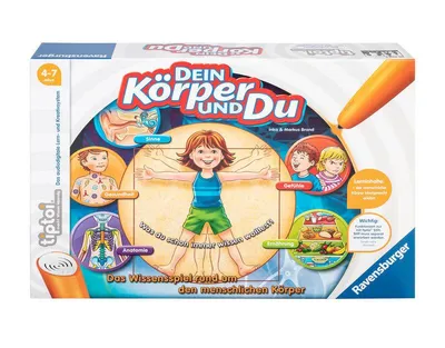 Produktbild von Ravensburger Kinder Spiel Lernspiel Tiptoi Dein Körper und Du Alter 4-7 Jahre