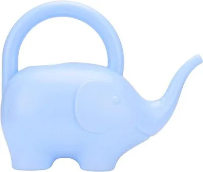 Immagine prodotto di Animale simile a un elefante - Abbeveratoio per piante - Motivo animale in ombra - 1 litro - Design blu
