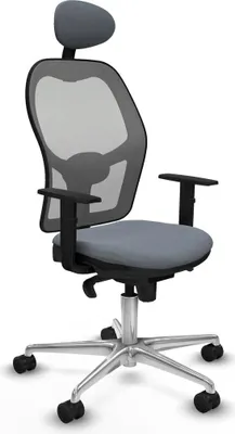 Obrázok produktu pre Kancelárske kreslo s opierkou hlavy Jorquera Piqueras y Crespo 1D086N1 Grey