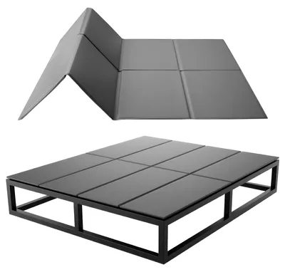 Obrázok produktu pre VEVOR Podpera na matrac, rozmery Queen, 204x153 cm, skladacia, s popruhmi na suchý zips, PP jadro s vonkajšou vrstvou z Oxfordu 600D, zabraňuje prehýbaniu matrace, vhodné pre kovové rámy, poschodové postele a rozťahovacie sedačky
