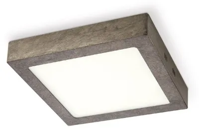 Produktbild von Home Sweet Home LED Plafondlampe Ska - Antraciet - Quadratisch 22/22/3.6cm