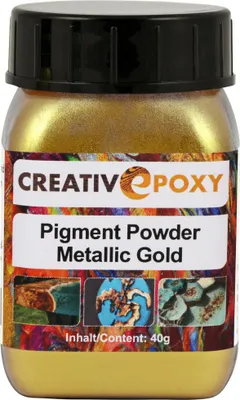 Produktbild von 40g Creativepoxy  Pigment Powder Metallic Gold