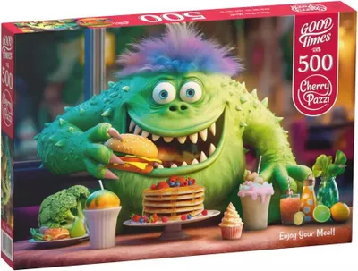 Produktbild von Puzzle 500 elementów. Ciesz się posiłkiem! 20104