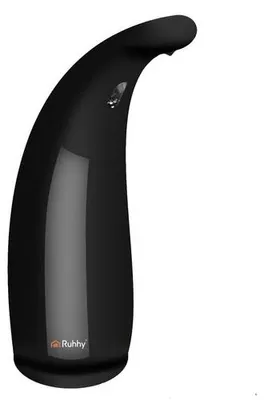 Immagine prodotto di Ruhhy 26076 Dispenser di sapone senza contatto, nero ISOx