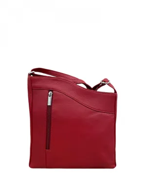 Produktbild von C1749 Cinino Ledertasche Umhängetasche Rot