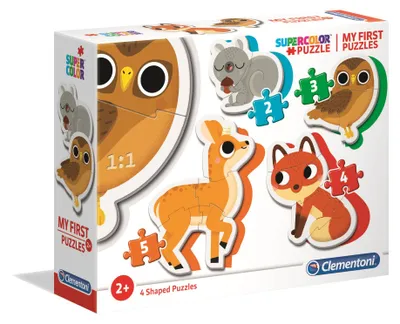 Produktbild von Clementoni My First Puzzles, 3 Stück(e), Tiere, 2 Jahr(e)