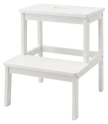 Produktbild von Bambus-Hocker mit Stufe KROK, Höhe 46 cm