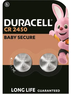 Productafbeelding van DURACELL 152137 Batterie Lithium, Knopfzelle, CR2450, 3V