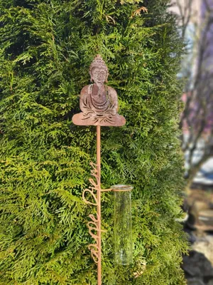 Produktbild von Boltze Home Regenmesser Buddha