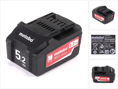 Produktbild von Metabo Akku-Pack 18 V 5,2 Ah Li-Power