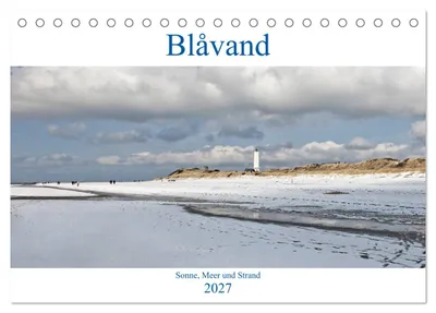 Produktbild von Blåvand - Sonne, Meer und Strand (Tischkalender 2027 DIN A5 quer), CALVENDO Monatskalender