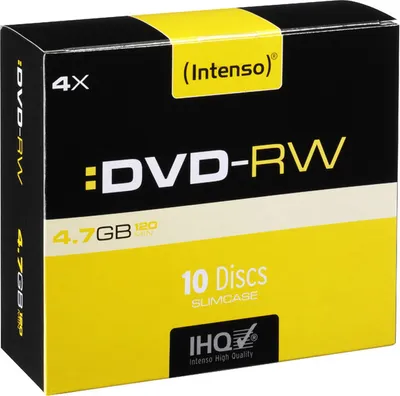 Produktbild von Intenso 10 x DVD-RW
