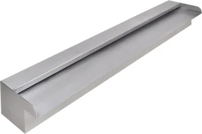 Obrázok produktu pre Obdĺžniková bazénová fontána/vodopád, nehrdzavejúca oceľ 90 cm