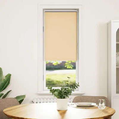 Obrázek produktu pro vidaXL Zatemňovací roleta Béžová 40x175cm Šířka látky 35,7 cm Polyester