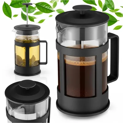 Produktbild von KAFFEE-, TEE- UND KRÄUTER-BRÜHBEHÄLTER, 1 L (1000 ml), GROSSER HITZEBESTÄNDIGER GLASKRUG