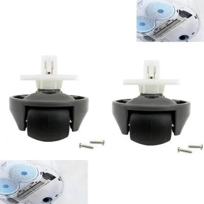 Immagine prodotto di 2 pezzi di ricambio per aspirapolvere - Ruota universale - Compatibile con le serie Roborock S7/S8, T7S/G10/G20 (4,6 x 4,8 cm)
