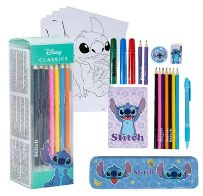 Produktbild von Stitch Briefpapier Set 24 Stück
