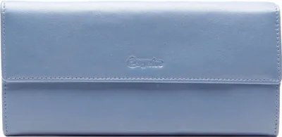 Immagine prodotto di Esquire Pelle portafoglio Viktoria Ladies Long Wallet Dove Blue celeste