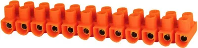 Zdjęcie produktu dla Listwa zaciskowa gwintowana 12-pinowa 2,5 mm pomarańczowa LTF 12-2,5 Simet 21210108
