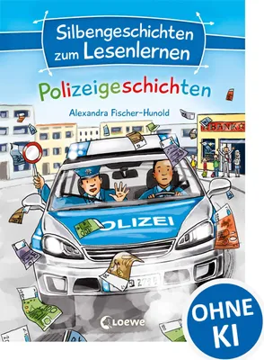 Produktbild von Silbengeschichten zum Lesenlernen - Polizeigeschichten