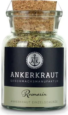 Produktbild von Rosmarin, 40g im Korkenglas