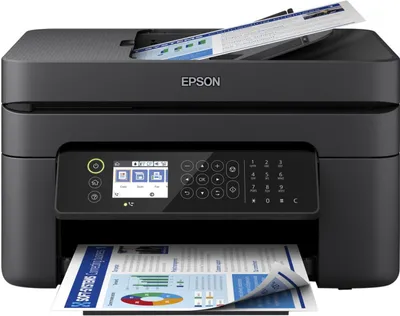 Produktbild von Epson WorkForce WF-2850DWF 4-in-1-Tintenstrahldrucker mit WLAN 4-in1-Tintenstrahl-Multifunktionsgerät, Drucker, Scanner, Kopierer, Fax, WiFi, ADF, DIN A4, Schwarz, Vorführ