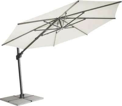 Produktbild von MWH Ampelschirm Monte Carlo rund beige
