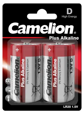 Produktbild von CAMELION Plus Alkaline LR20  / D / BP2