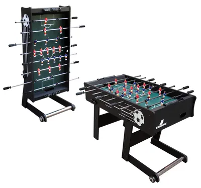 Image de Table de foot pliable, avec 2 balles et un tableau de score